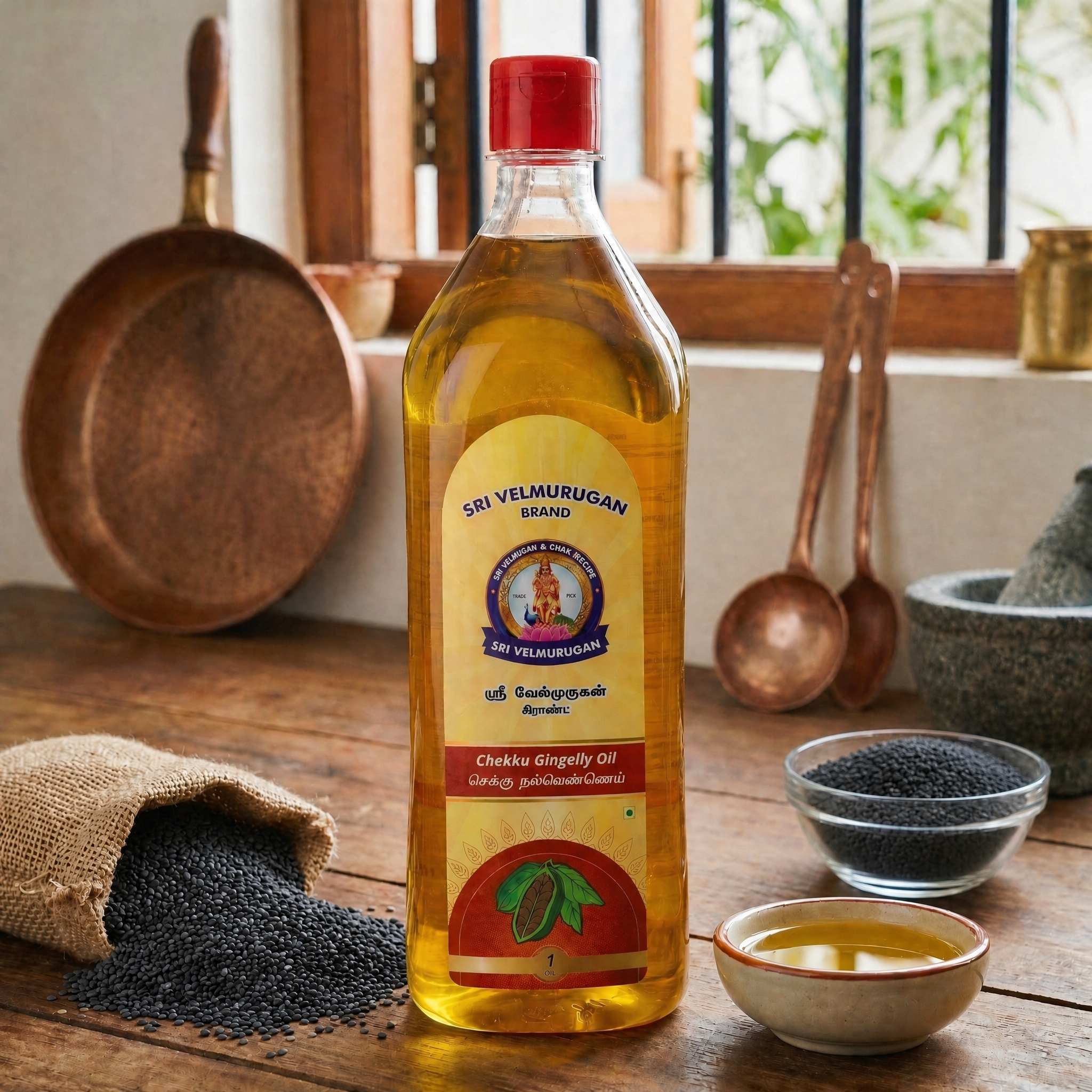 Sri Velmurugan Chekku Gingelly Oil